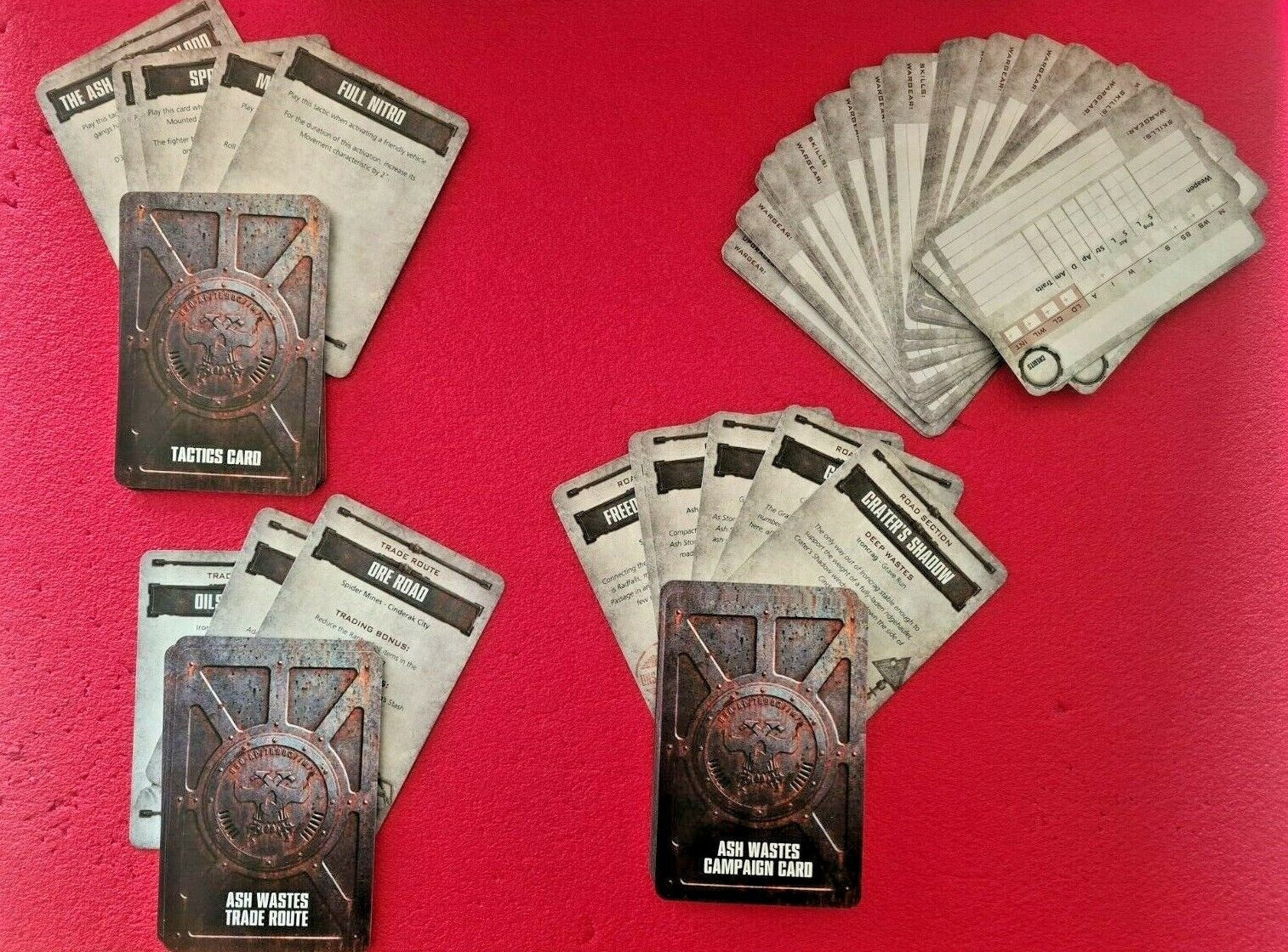 Necromunda Ash Wastes Campaign and Tactics Cards Games Workshop *SEALED ...