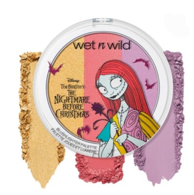 Wet N Wild Nightmare Before Christmas Blushlighter Palette  Patchwork Queen 