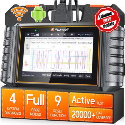 Foxwell NT716 ABS SRS Engine A/T Bidirectional OBD2 Scanner Car Diagnostic Tool