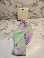 Scunci Highlight U Got This Collection Headwrap Purple/Green Hair Accessory NEW