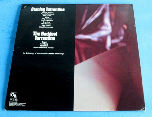 STANLEY TURRENTINE - The Baddest Turrentine CTI 6048S1 LP gatefold PROMO - Picture 2 of 5