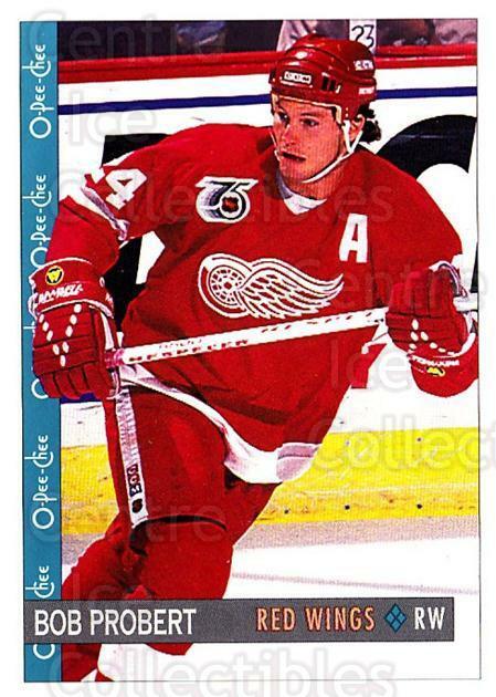 1992-93 O-Pee-Chee #252 Bob Probert