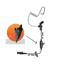 Klein Star 1-Wire Earpiece for Hytera X1p Z1p PD605 (See List)