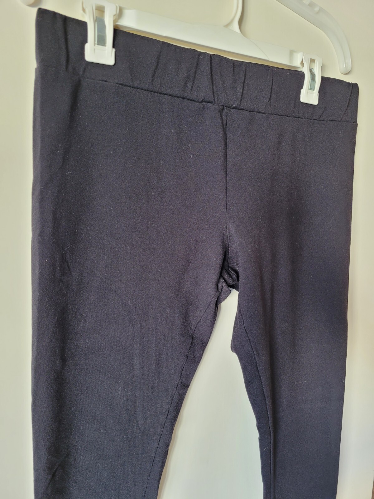 Matty M Basic Solid Black Stretch Pants Size XL - image 5