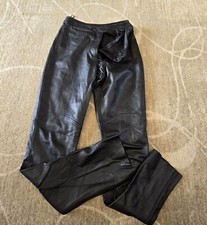 Wilson  s Maxima Women  s Black Leather Pants Size 8