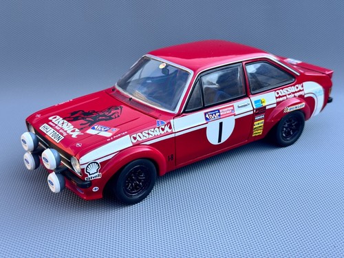 Sun Star Ford Escort MK2 RS 1800 Cossack Rally Car 1/18 Scale Model