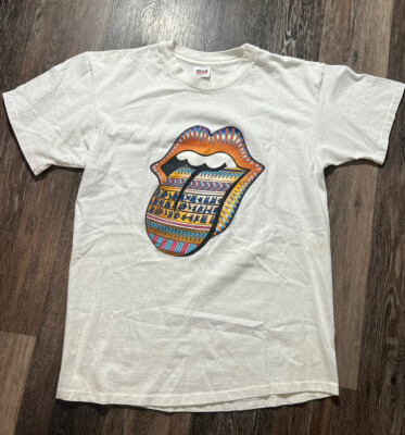 Rolling Stones アメリカンフットボールシャツ 98 90's anvil ローリング・ストーンズ ''BRIDGES TO BABYLON WORLD
