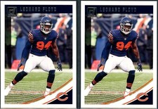 2018 Panini Donruss Leonard Floyd #49 Base - Los Angeles Rams - Pair