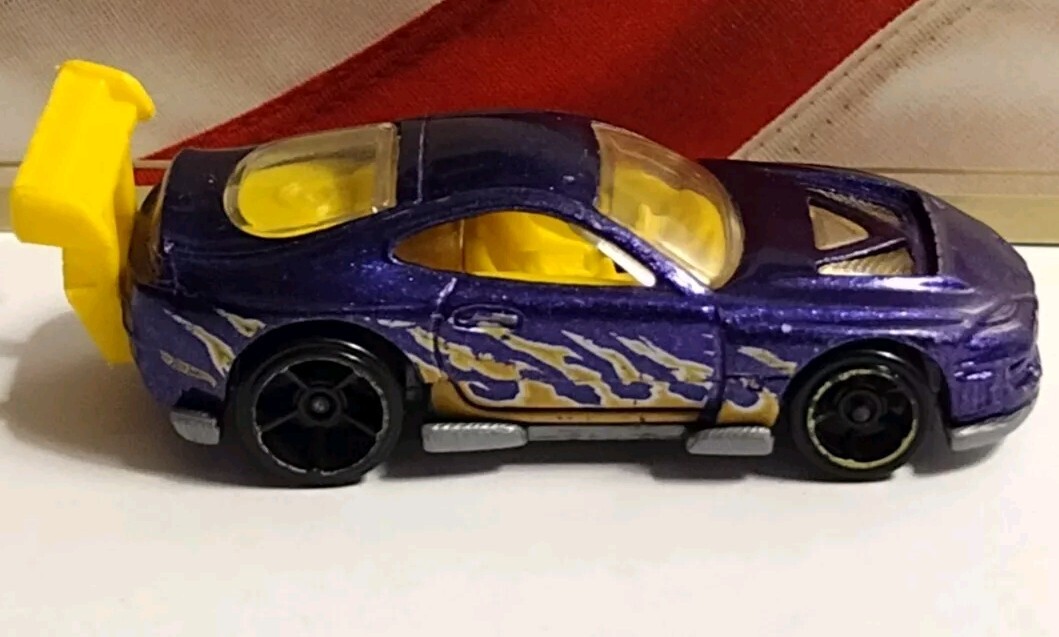 Hot Wheels Racing Series Power Pro Mattel Big Yellow Spoiler 2001 Thailand