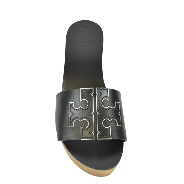 tory burch ines 80mm wedge slide sandals