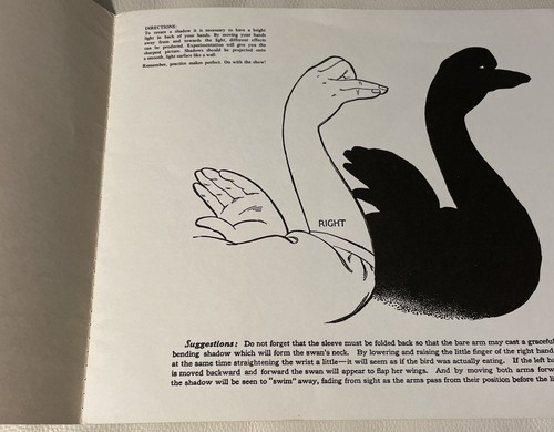 Vintage 1984 Shadow Pictures Children Love to Make Instruction Art Kit Shackman - Picture 3 of 5