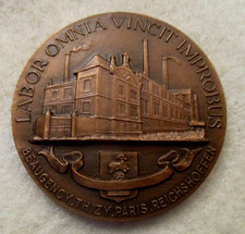 MEDAILLE ENTREPRISE TRECA ♦ LITERIE ♦ 1975 ♦ Attribuée ♦