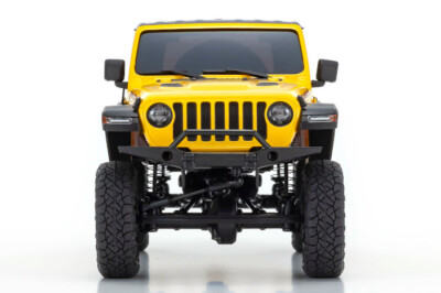 KYOSHO MINI-Z RUBICON イエロー Kyosho RC 1/28 Mini Z Body JEEP WRANGLER RUBICON -YELLOW- #MXB01Y