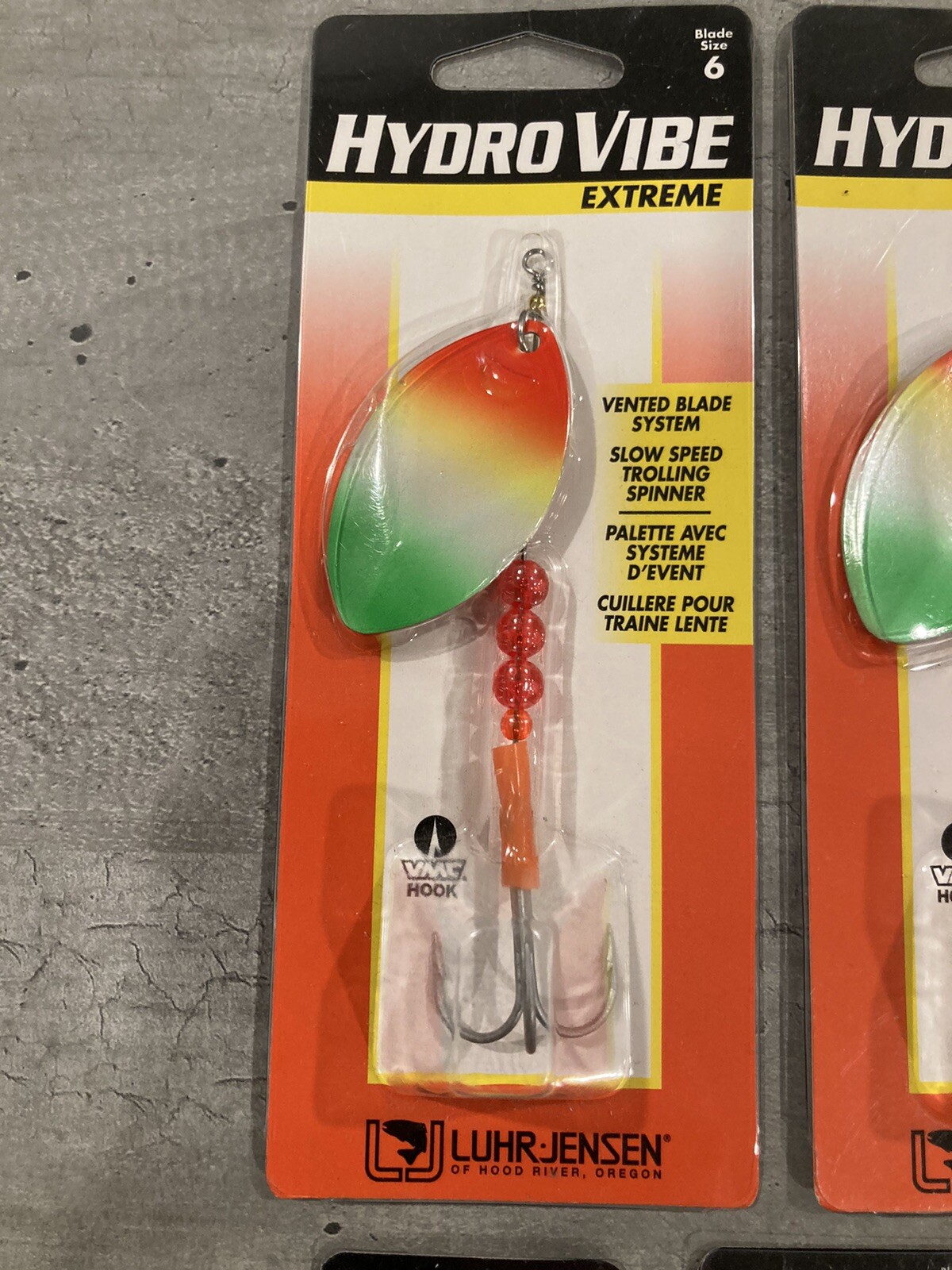 Lot of 10 - Luhr Jensen Hydro Vibe Extreme Spinners - Size 6 & Size 4 1/2 - Image 2