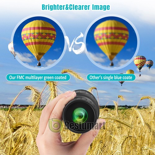 80X100/30X60/10-300X40 Monocular Day/Night BK-4 Telescopes Waterproof Binoculars - Picture 71 of 94