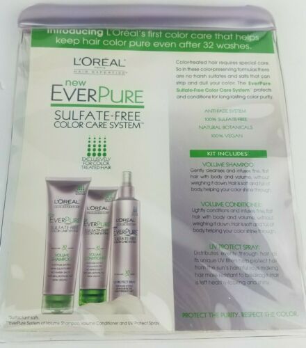L'Oreal Ever Pure ~ Color Care System 3 Piece Set ~ New - Picture 2 of 3