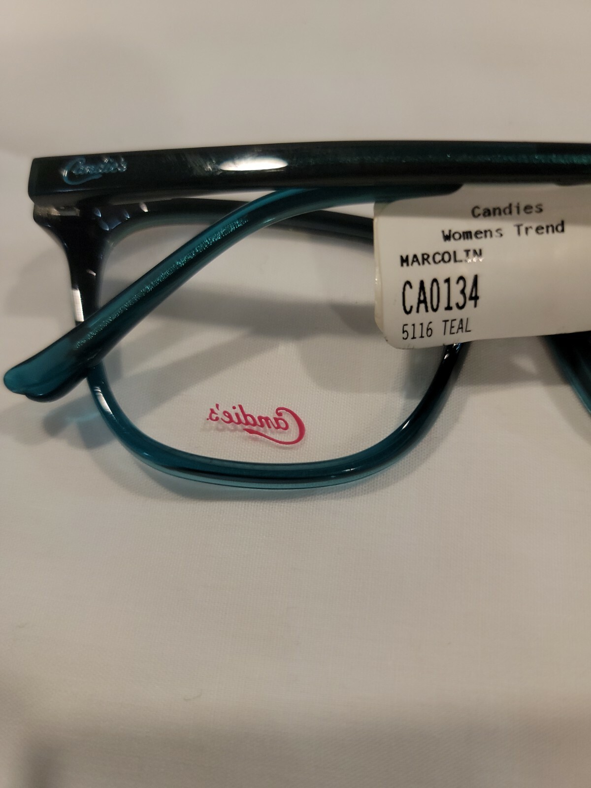 Candie's CA0134 005 Teal Blue Square Glasses Frames 51[]16 135 | eBay