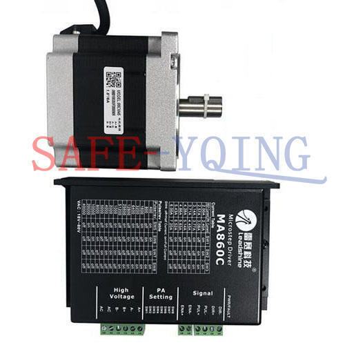 1PCS Leadshine stepper motor 86CM45+MA860C Twophase Stepper Motor
