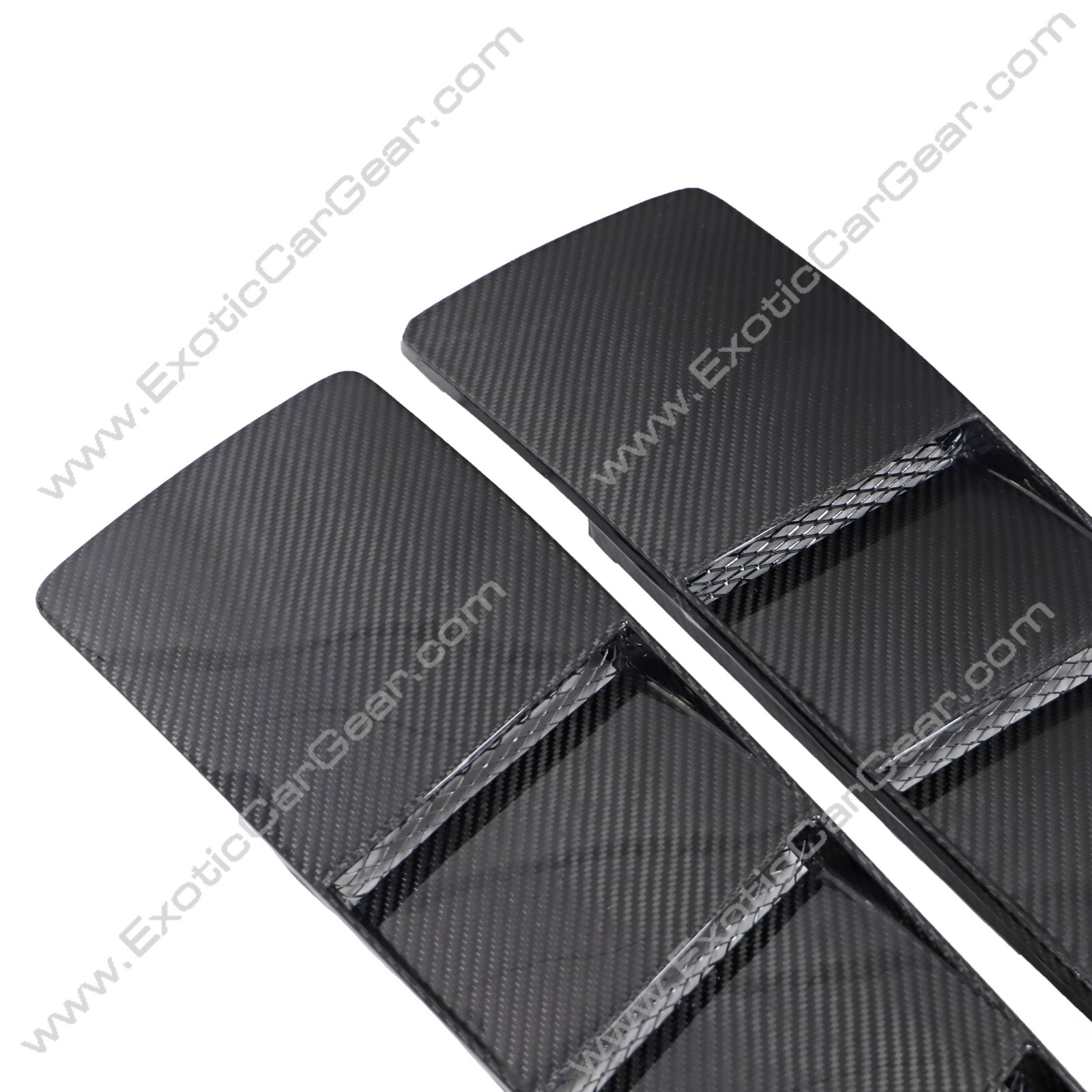 Audi R8 09-14 Spider Carbon Fiber Rear Window Louvers