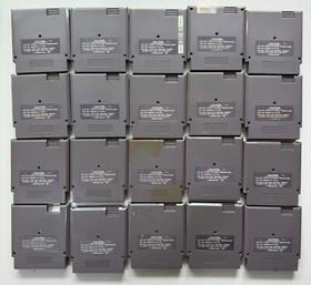 Nintendo NES Games Lot - Krion Conquest, Kiwi Kraze, Sillius, Kabuki, Klash Ball