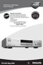 Bedienungsanleitung-Operating Istruzioni per Philips DVD 963 Sa