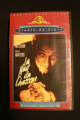DIE NACHT DES JÄGERS - Robert Mitchum - VHS-Kassette - mgm