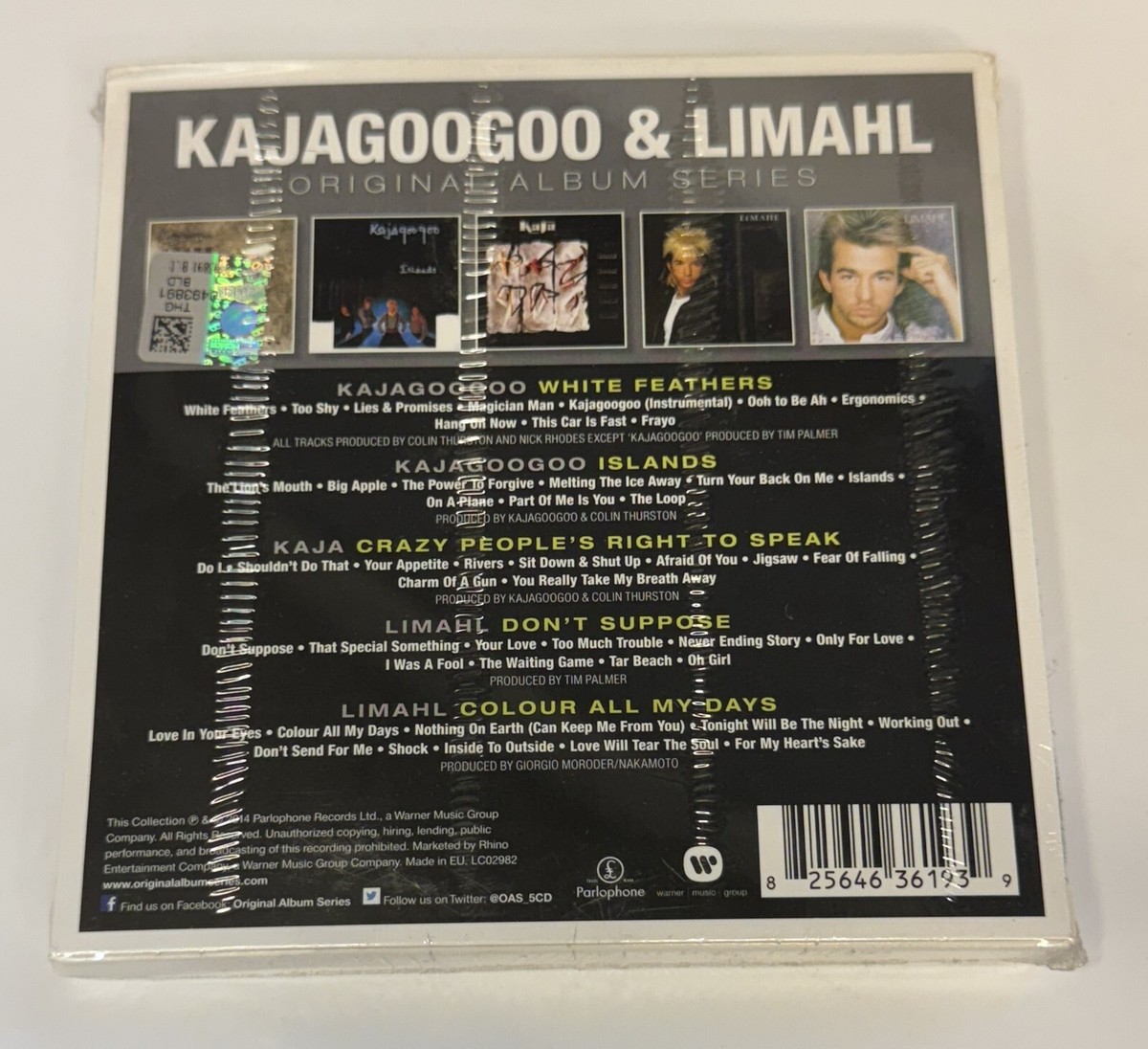 Kajagoogoo & Limahl オリジナルアルバムシリーズ5枚組 輸入盤 Original Album Series: Amazon.co.uk: CDs & Vinyl