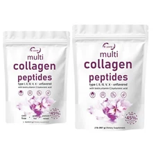 Multi Collagen Peptides Powder-Hydrolyzed Protein Peptides (Type l,l,ll,v,X) US