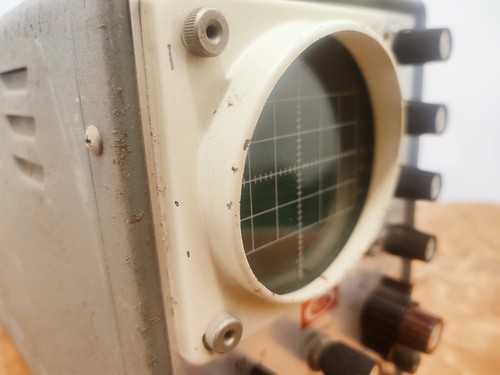 Tech Vintage Oszilloskop TO-3 - für Teile oder Reparatur - Bild 8 von 24