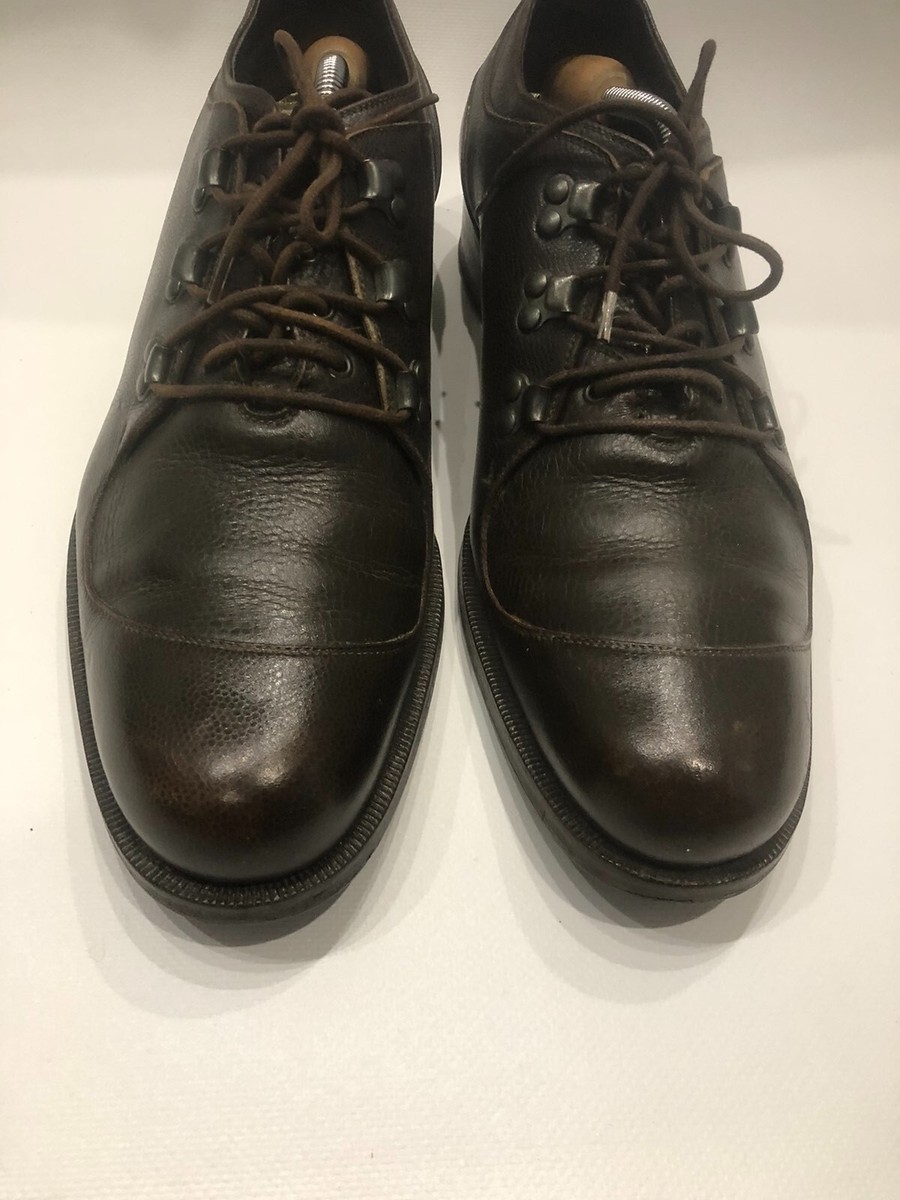 Fendi Men’s Brown Leather Derby Shoes Green Sole Size 7 Made In  Italy Fendi Dress Shoes for Men for sale | eBay main image 3