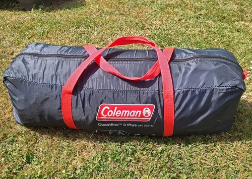 Tienda Coleman Coastline 3 Plus Gris Túnel Camping Senderismo - Imagen 2 de 15