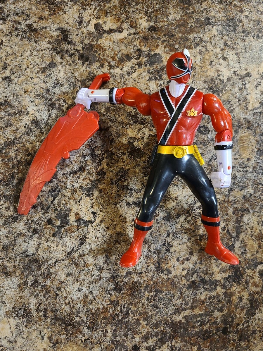 2012 Power Rangers Super Samurai Red Ranger Fire 6” with