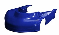 RACING GO KART PRO SERIES OVAL BODY KIT SENIOR OFFSET PLASTIC GLOSS BLUE