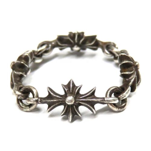 Chrome heart e ring - Gem Chrome heart e ring - Gem