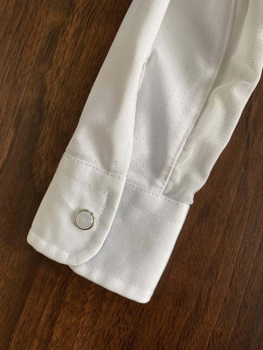 Blanc FILLES Chemises à manches longues Popeline Embellissement Fille