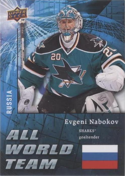 2009-10 Upper Deck - Evgeni Nabokov #AW10 - 1 of 1