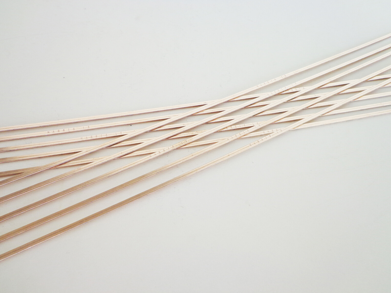 5 RODS Brazing Rods Harris StaySilv 15 Soldering Rods BCuP5 eBay