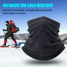 Cold Winter Neck Gaiter Warmer Scarf Tube Windproof Face Mask Men Women