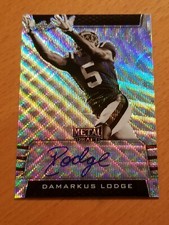 2019 Leaf Metal Draft Variation Wave DaMarkus Lodge Ole Miss Rookie Auto SP