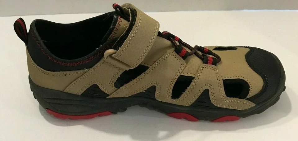 Sandalias Land's End Tan Garcons niños talla 5 colores neutros - beige, rojo, negro. Foto 4 de 4