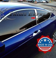 2008-2012 Honda Accord Coupe 2pc Chrome Pillar Post Trim Stainless Steel 2008-2012 Honda Accord Coupe 2pc Chrome Pillar Post Trim Stainless Steel