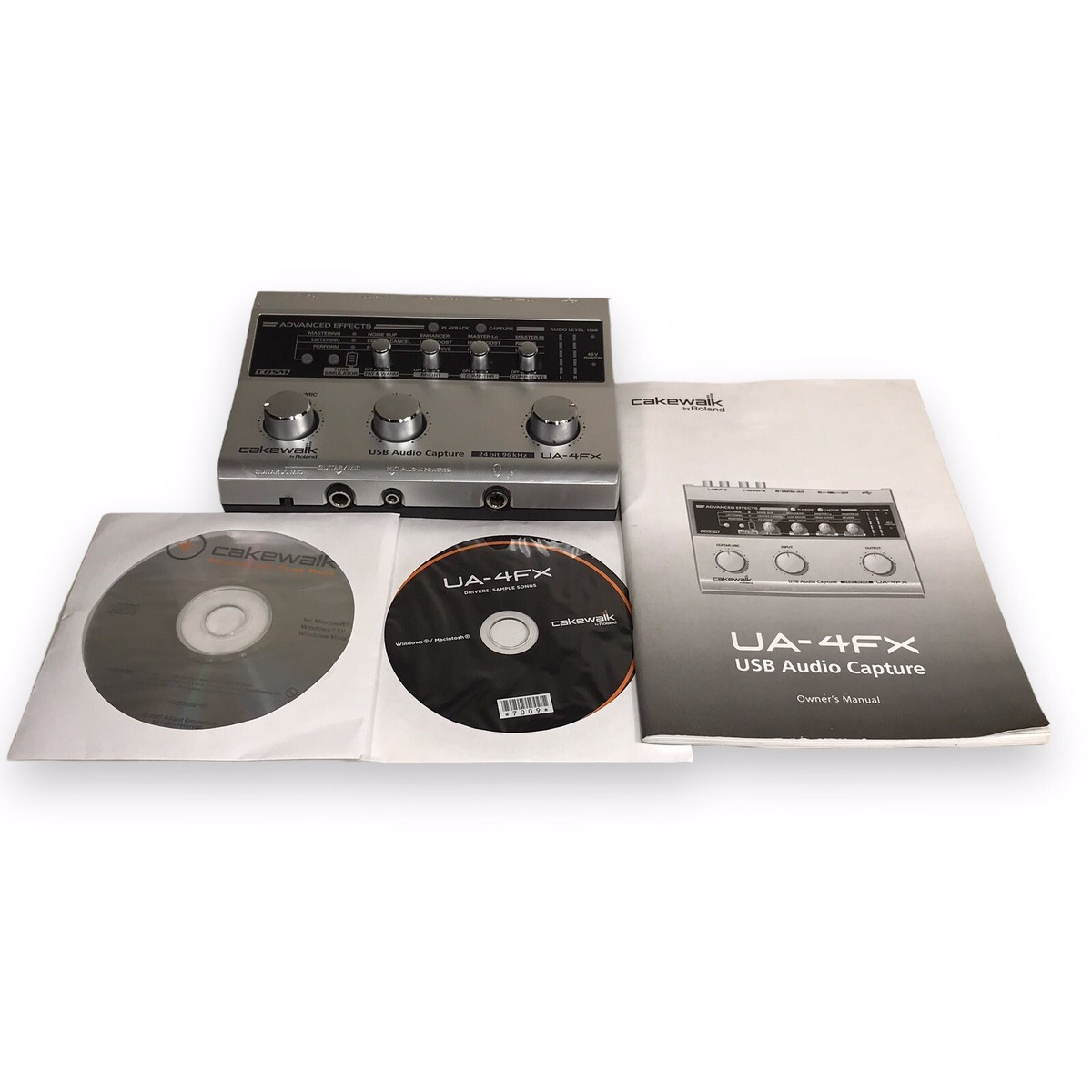 Edirol UA-4FX USB Audio Capture AUDIO I/F Built-in Effects UA4FX