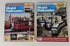 Model Railroader Train Magazines, April 1992 & October 1992