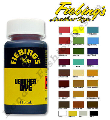 Fiebing S Leather Colourant For Repair Recolour Dye Stain Pigment All Colours - Fiebings Leather Dye Car Seats