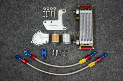 Engine Oil Cooler Cooling Morin for Kawasaki KLX140R KLX150 KLX125
