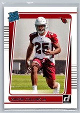 2021 Donruss #334 Zaven Collins Rookie Arizona Cardinals