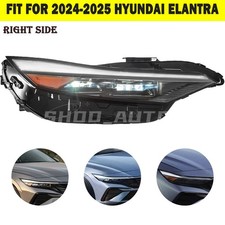 Fits 2024-2026 Hyundai Elantra LED Headlamps Headlights Assembly Right Side US