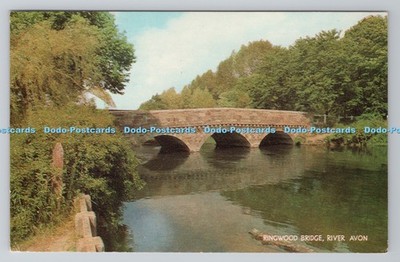 R782960 River Avon Ringwood Bridge J Salmon Sevenoaks
