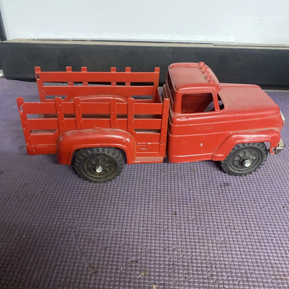 Camioneta pickup Hubley Mighty Metal de colección, acero prensado, 800, Lancaster PA Foto 4 de 4