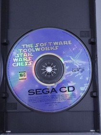 Sega CD Star Wars Games (Rebel Assault &Software Toolworks Star Wars Chess)